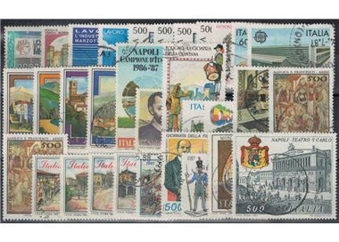 ITALIA 1987 Annata completa 32v us
