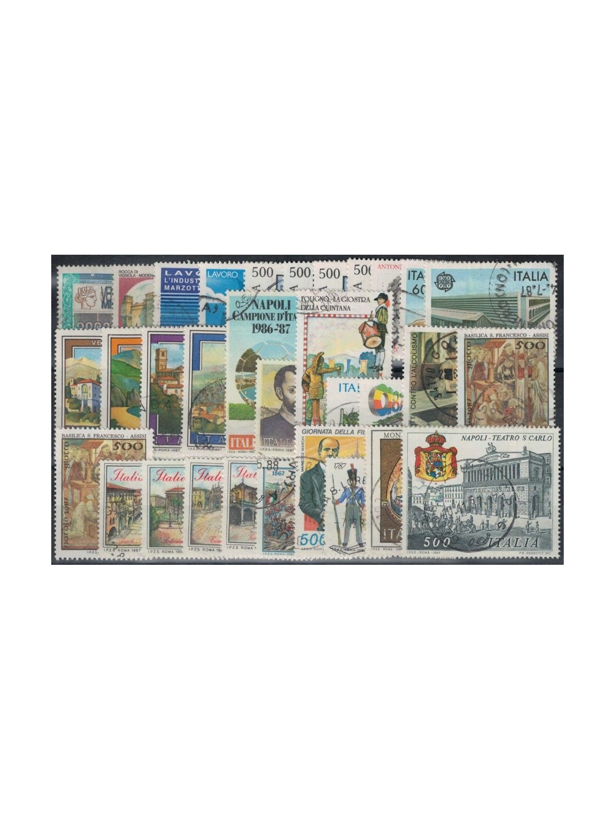 ITALY 1987 Complete year 32v used