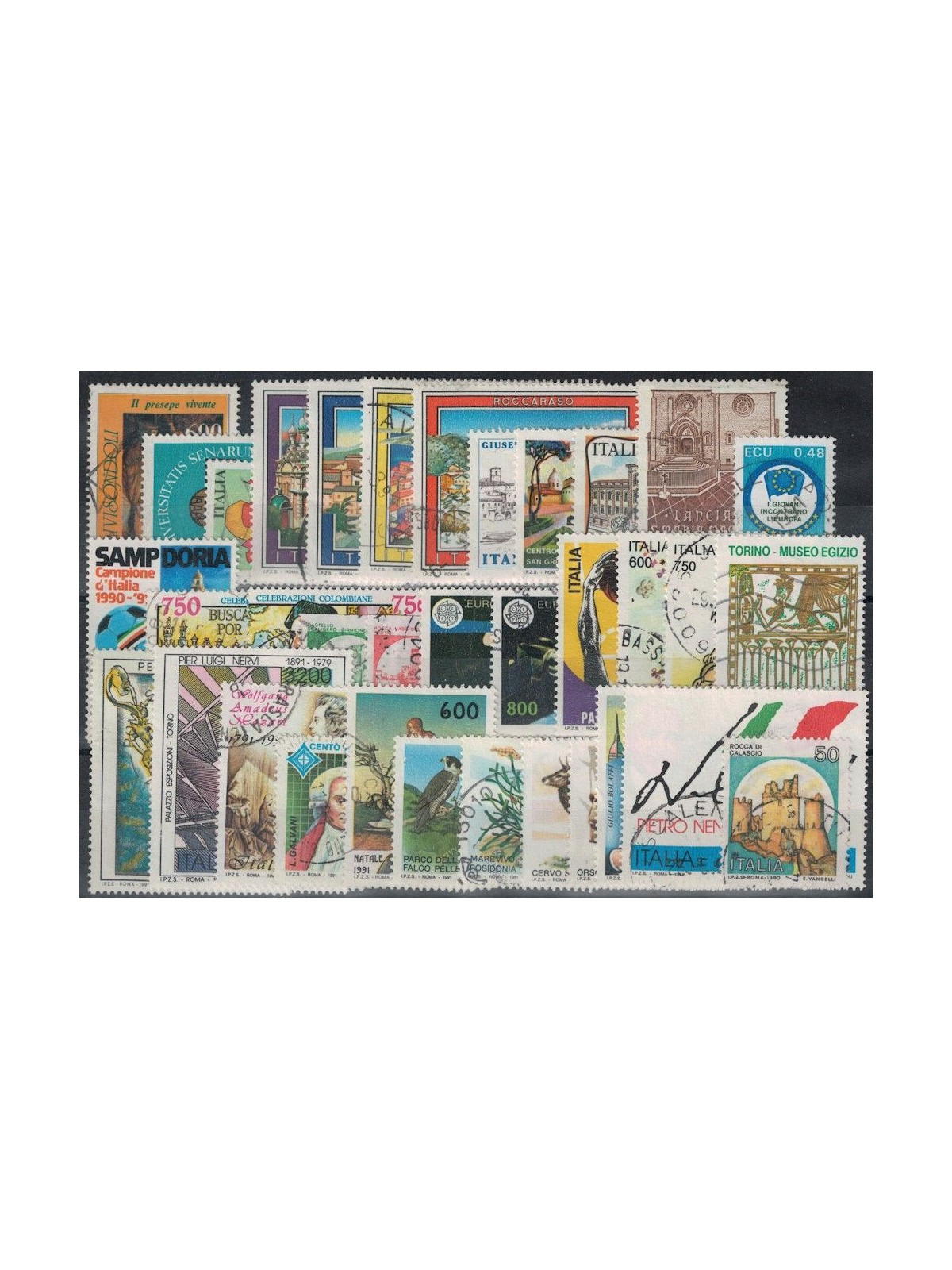 ITALIA 1991 Annata completa 35v us