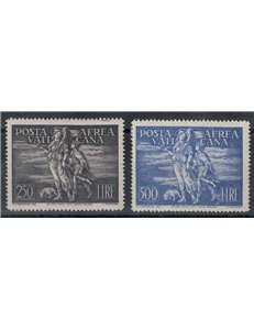 VATICAN 1948 Tobia (airmail) 2v MNH** ©