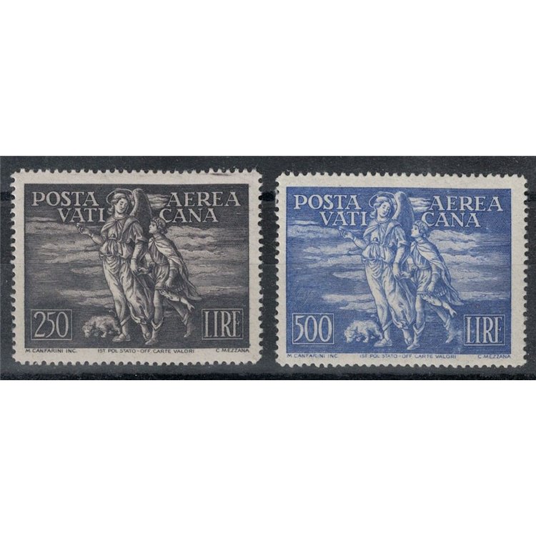 VATICAN 1948 Tobia (airmail) 2v MNH** ©