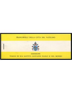 VATICAN 1981 The Pope's Journeys booklet used