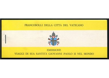 VATICAN 1981 The Pope's Journeys booklet used