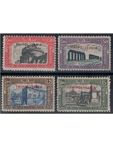 TRIPOLITANIA 1929 Milizia II 4v MNH**