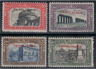 TRIPOLITANIA 1929 Milizia II 4v MNH**