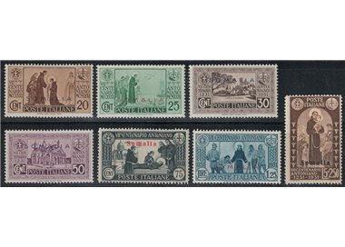 ITALIAN SOMALIA 1931 Saint Anthony 7v MNH**