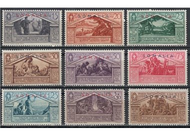 SOMALIA ITALIANA 1930 Virgilio 9v MNH**
