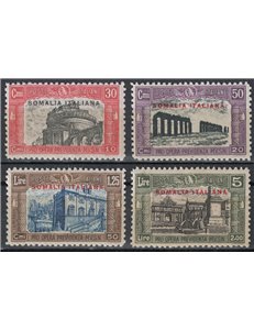 ITALIAN SOMALIA 1929 Militia II 4v MNH**