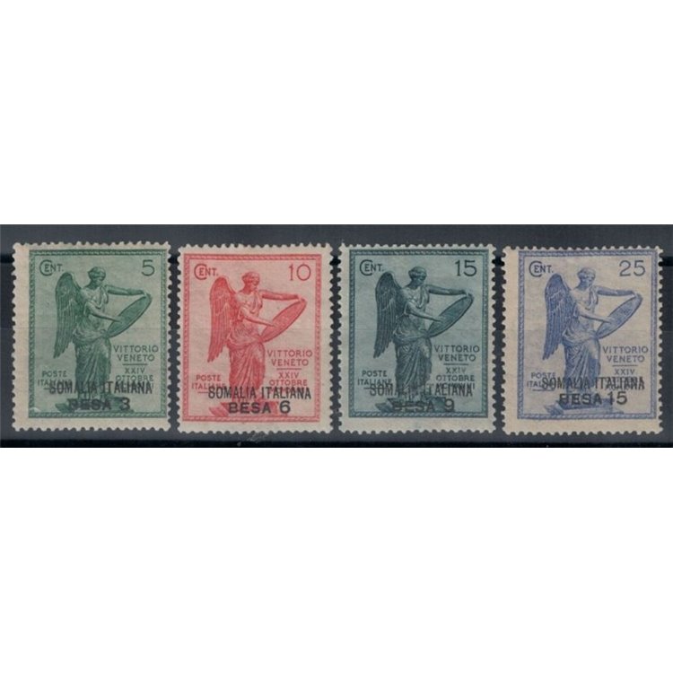 ITALIAN SOMALIA 1922 Anniversary of Victory 4v MNH**