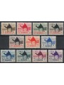 LIBYA 1942 Tax stamp 11v MNH**