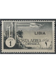LIBIA 1941 Posta aerea di Cirenaica soprastampata MNH**