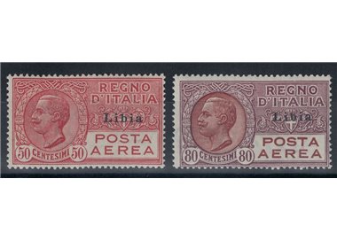 LIBYA 1928-29 Airmail 2v MNH**
