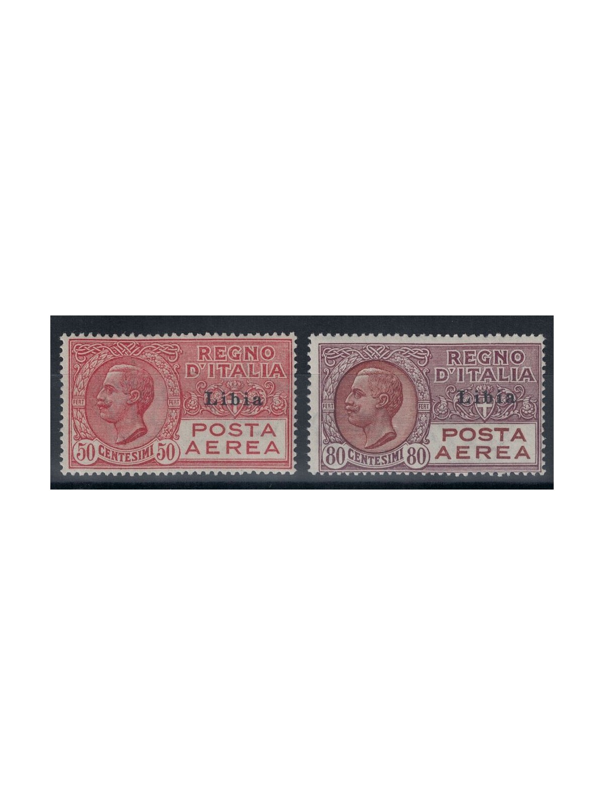 LIBIA 1928-29 Posta aerea 2v MNH**