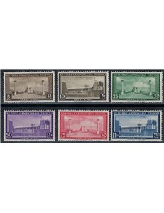 TRIPOLITANIA 1938 12th Tripoli Fair 6v MNH**