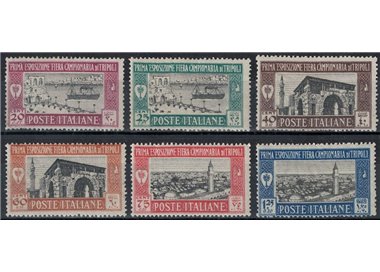 TRIPOLITANIA 1927 1ª Fiera di Tripoli 6v MNH**