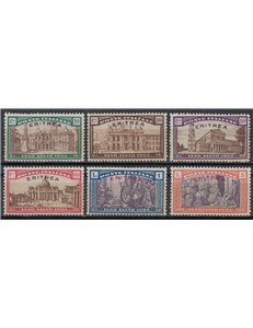 ERITREA 1925 Anno Santo 6v MNH**