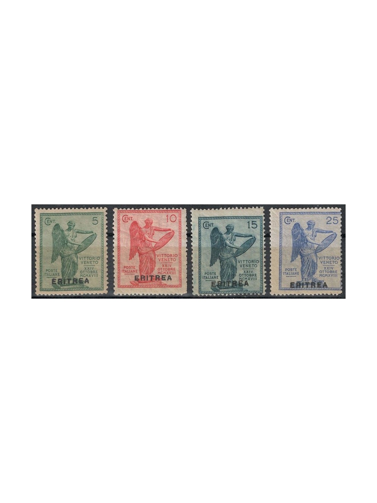 ERITREA 1922 Anniversario della Vittoria 4v MNH**