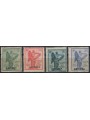 ERITREA 1922 Anniversario della Vittoria 4v MNH**