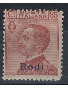 AEGEAN RODO 1922 85c brown red MNH**