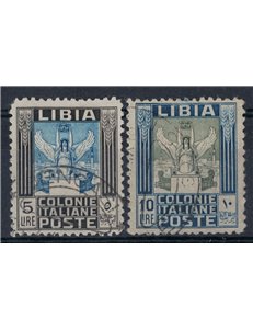 LIBYA 1937 Pictorial series 2v used ©