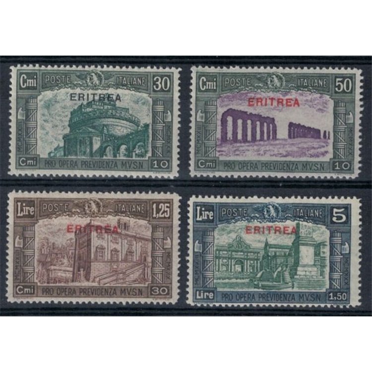 ERITREA 1930 Milizia III 4v MNH** ©