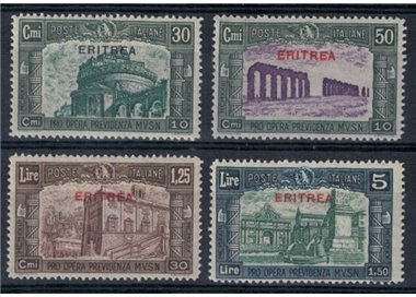 ERITREA 1930 Militia III 4v MNH** ©
