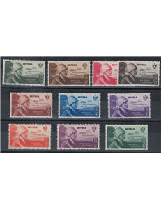 ERITREA 1934 Volo Roma-Mogadiscio 10v MNH**