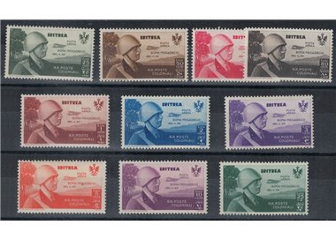ERITREA 1934 Volo Roma-Mogadiscio 10v MNH**