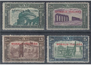 ITALIAN SOMALIA 1930 Militia III 4v MNH**