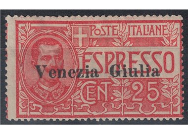 VENEZIA GIULIA 1919 Espresso soprastampato MH*