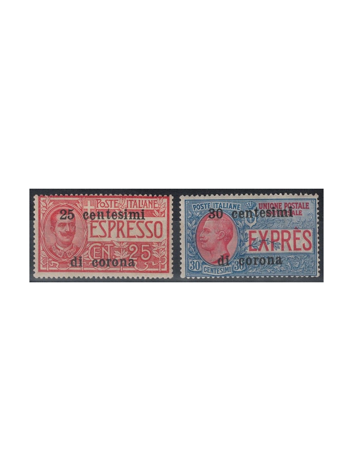 TRENTO AND TRIESTE 1919 Express 2v MH*