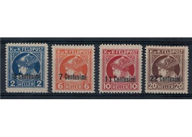 FRIULI (AUSTRIAN OCCUPATION) 1918 Postage stamps for newspapers 4v MNH**