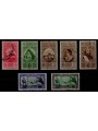 COLONIES GENERAL ISSUES 1932 Garibaldi (airmail) 7v used