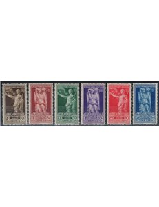 AFRICA ORIENTALE ITALIANA 1938 Bimillenario Augusto 6v MNH**