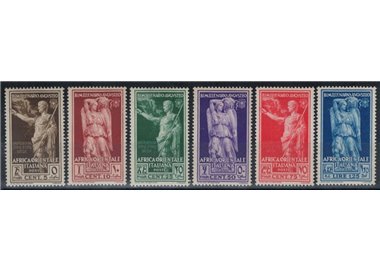 ITALIAN EAST AFRICA 1938 Bimillenario Augusto 6v MNH**