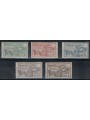 AEGEAN CASTELROSSO 1923 Italian occupation of the island 5v MNH**