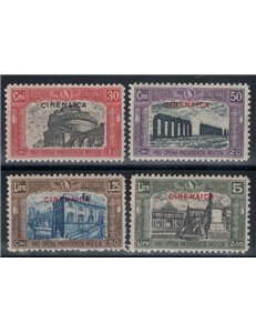 CYRENAICA 1929 Militia II 4v MNH**