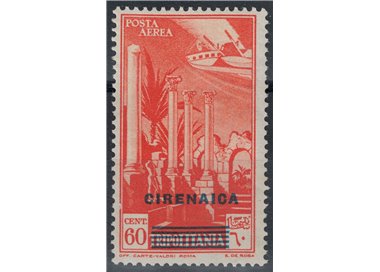 CYRENAICA 1943 Tripolitania airmail overprinted MNH**