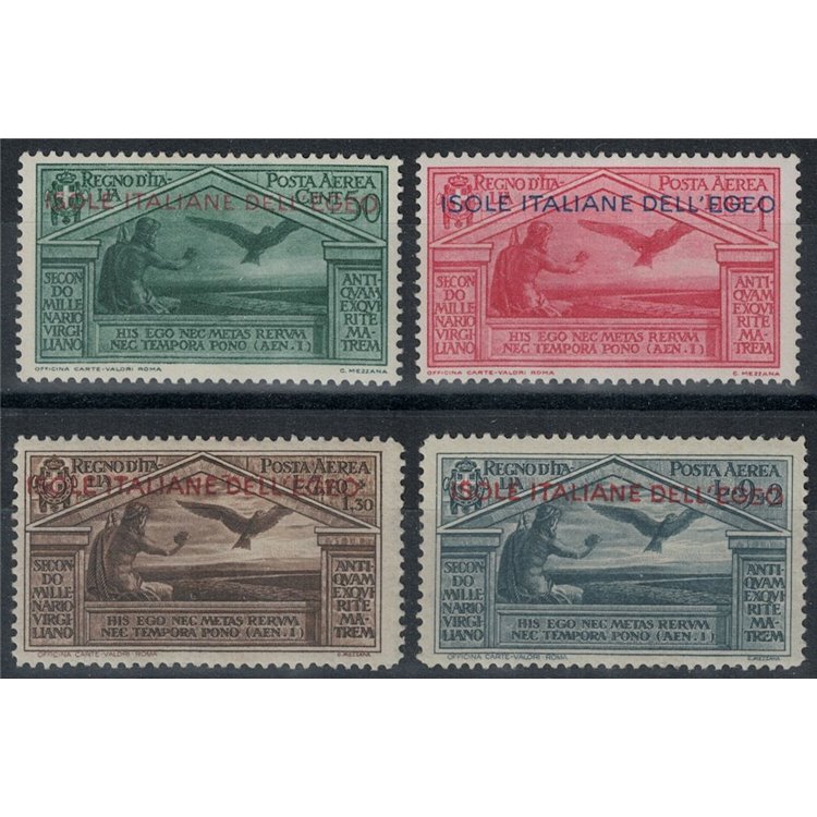 EGEO 1930 Virgilio (posta aerea) 4v MH*