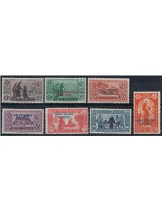 AEGEAN 1932 Saint Anthony 7v MH*