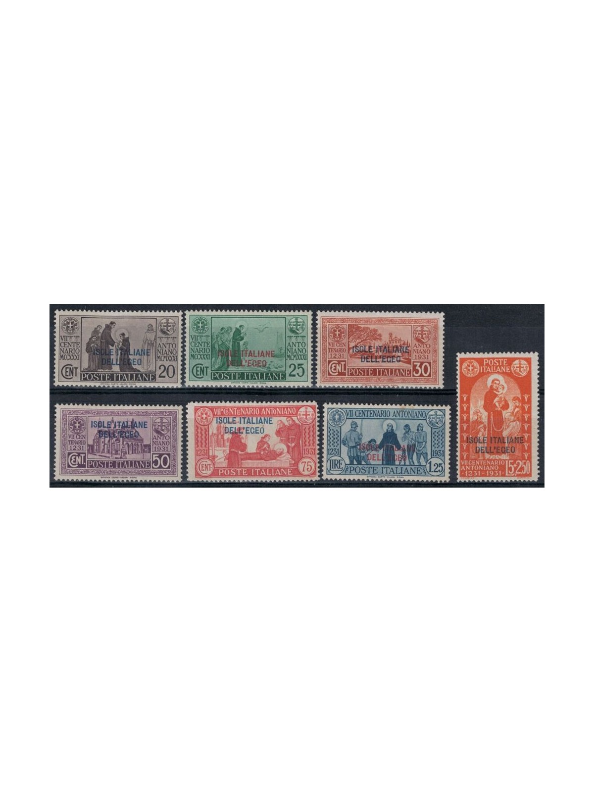 EGEO 1932 Sant'Antonio 7v MH*