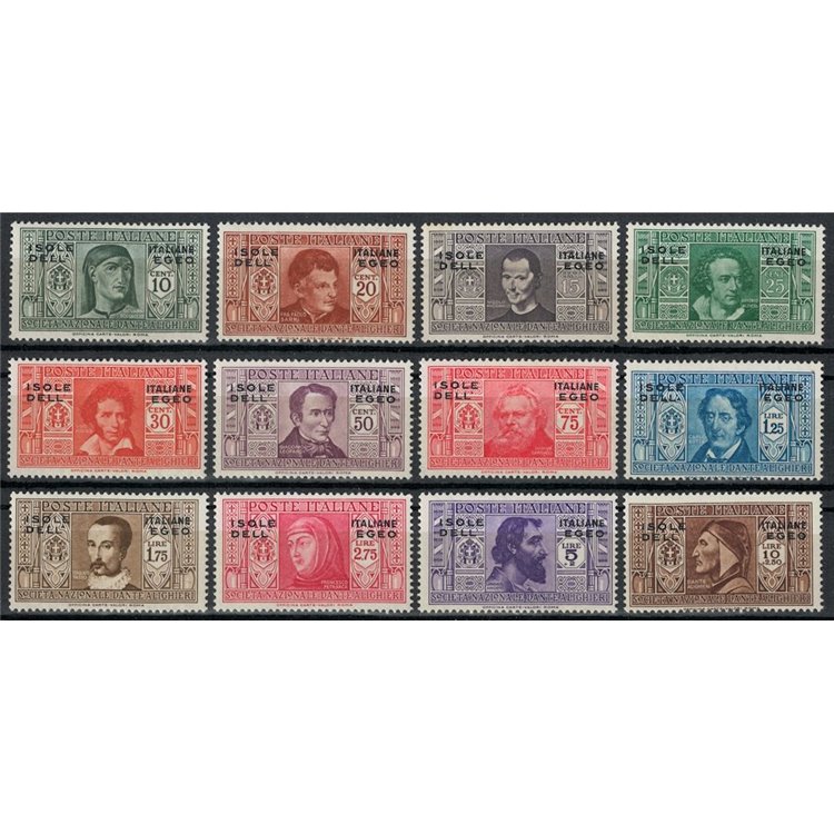 EGEO 1932 Dante Alighieri 12v MH*
