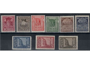 EGEO 1932 Serie Pittorica 9v MNH**