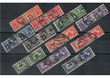 EGEO 1934 Postal Parcels 11v used