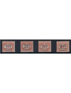 LEVANTE (PECHINO) 1919 Segnatasse 4v MH*
