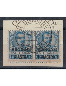 LEVANTE (BENGASI) 1901 Floral Type 2v used