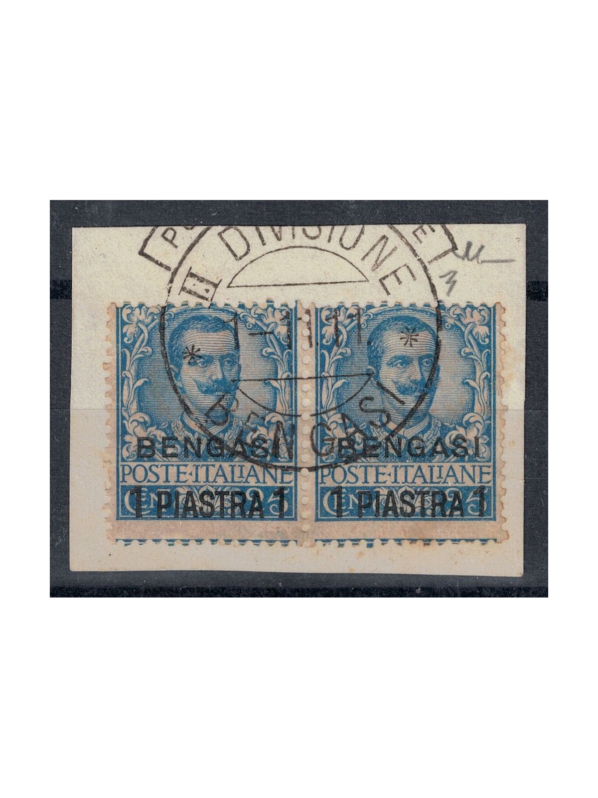 LEVANTE (BENGASI) 1901 Floral Type 2v used