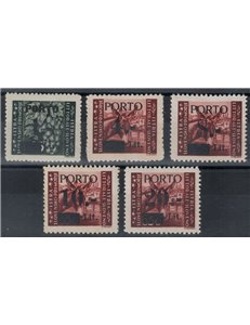 ISTRIA - SLOVENIAN COAST 1945 Tax stamp I 5v MH*