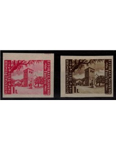 ISTRIA - LITORALE SLOVENO 1946 Cattedrale San Giusto 2v MNH**