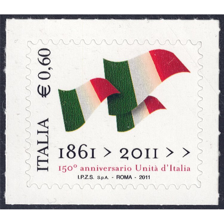 ITALY 2011 Unification of Italy, Tricolour MNH**